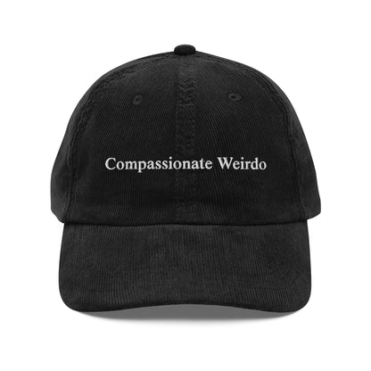 Compassionate Weirdo Corduroy Hat